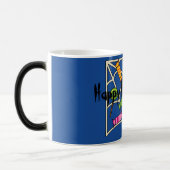 Mug Magique Araignée de bonbons | Ajouter son propre texte (Gauche)