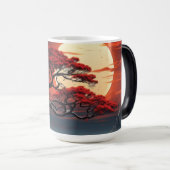 Mug Magique Arbre bonsaï (Devant droit)