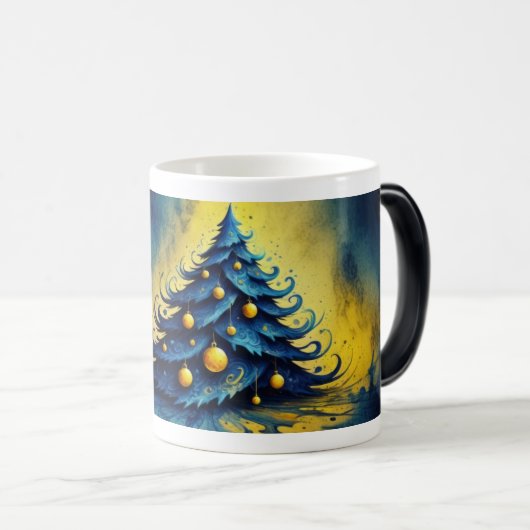 Mug Magique Arbre de Noël Eerie (Devant droit)