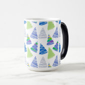 Mug Magique Arbres de Noël (Devant droit)
