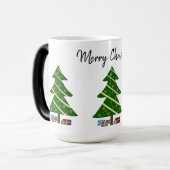 Mug Magique Arbres de Noël (Devant gauche)