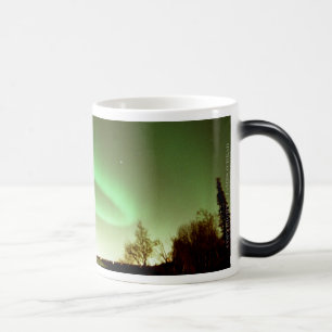 Mug Magique Arc de l'aurore au-dessus d'Anchorage
