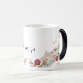 Mug magique arc-en-ciel personnalisé (Devant droit)