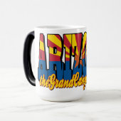 Mug Magique Arizona the Grand Canyon State (Devant gauche)