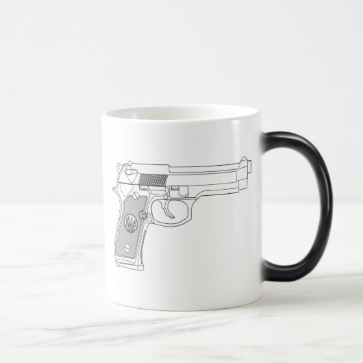 Mug Magique Arme à feu cachée ! (Droite)