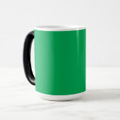 Mug Magique Arrière - plan vert remarquable avec conception de (Devant gauche)