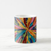 Mug Magique Art abstrait coloré (Centre)