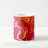 Mug Magique Art abstrait rouge (Centre)