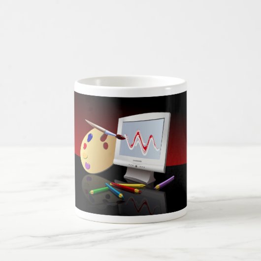 Mug Magique Art graphique (Centre)