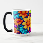 Mug Magique Art marguerite Abstrait n° 3 - (Gauche)