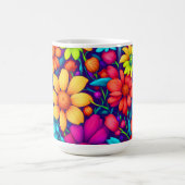 Mug Magique Art marguerite Abstrait n° 3 - (Centre)