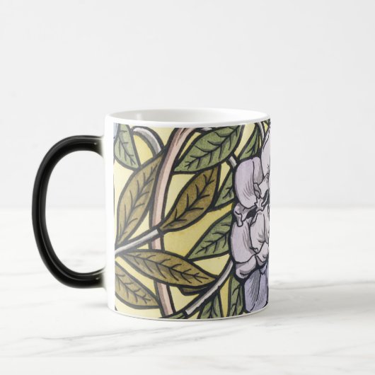 Mug Magique Art nouveau wisteria flower pattern   (Gauche)