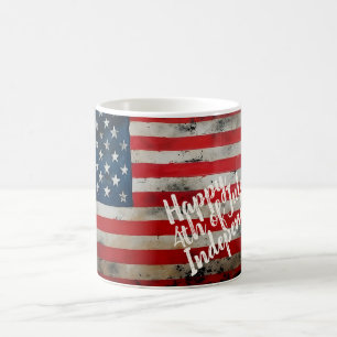 Mug Magique Art patriotique du 4 juillet jour de l'indépendanc