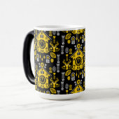 Mug Magique Art populaire allemand Bauernmalerei (Devant gauche)