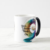 Mug Magique Artistic Heat-Sensitive Book Lover Gift (Devant droit)