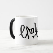 Mug Magique Artistic LOVE (Devant gauche)