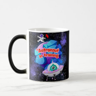 MUG MAGIQUE ASTRONAUTE EN FORMATION