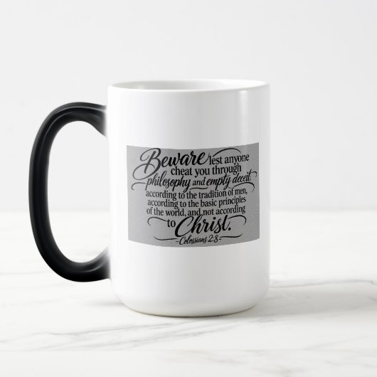Mug Magique Attention (Gauche)