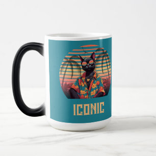 Mug Magique Attitude de chat Tropical intemporelle