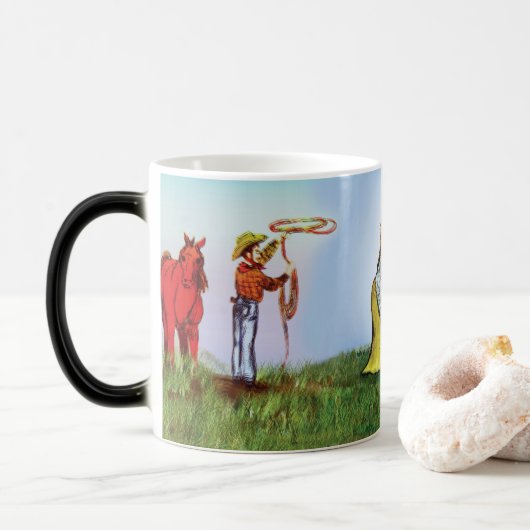 Mug Magique Au ranch (Avec donut)
