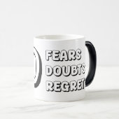Mug Magique aucune crainte aucun doute aucun regret (Devant droit)