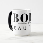 Mug Magique audacieuse et belle (Devant gauche)