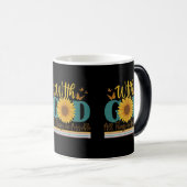 Mug Magique Avec Dieu toutes les choses sont possibles (Devant droit)