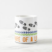 Mug Magique AVENTURE D'UN Randonnée DE VIE Bottes pas pas (Centre)