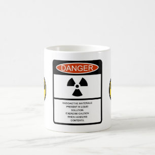 Mug Magique Avertissement radioactif