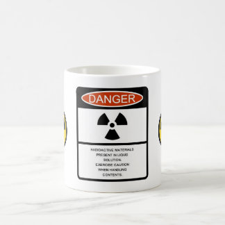 Mug Magique Avertissement radioactif