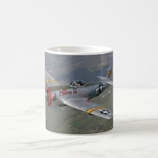 Mug Magique avion p-51 (Centre)