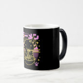 Mug Magique Axolotl ramen sunset neon (Devant droit)