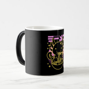 Mug Magique Axolotl ramen sunset neon