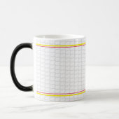 Mug Magique Baguettes de crosse NUMÉRO D'Équipe de l'objectif (Gauche)