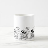 Mug Magique Baiser romantique : Une fille amoureuse (Centre)