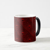 Mug Magique Baisses d'eau sur le métal Crimson (Devant droit)