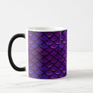 Mug Magique Balances de sirènes bleues et violettes
