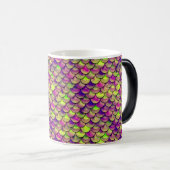 Mug Magique Balances violettes et vertes (Devant droit)