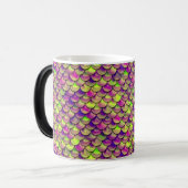 Mug Magique Balances violettes et vertes (Devant gauche)