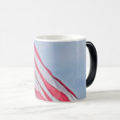 Mug Magique Bald Eagle et le drapeau américain (Devant droit)