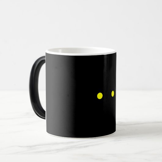 Mug Magique Ball de squash (Devant gauche)