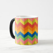 Mug Magique bande de zigzag (Devant gauche)