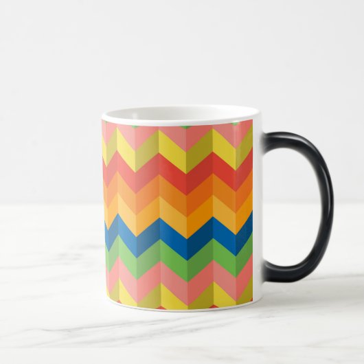 Mug Magique bande de zigzag (Droite)