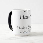 Mug Magique Bar Harbour bachelorée fête d'honneur mariage a (Devant gauche)