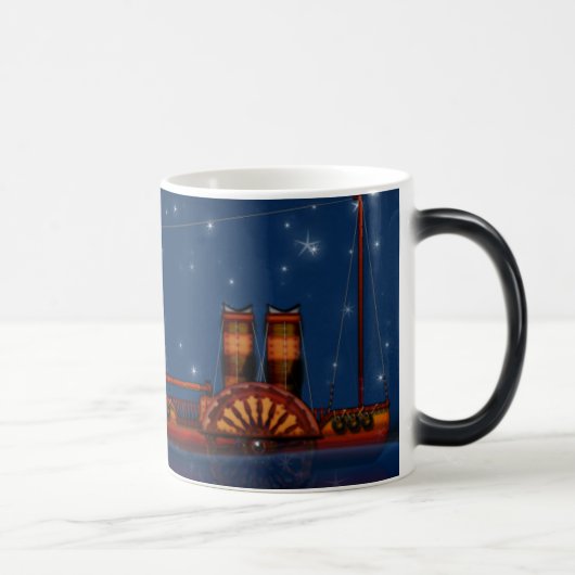 Mug Magique Bateau Lune (Droite)
