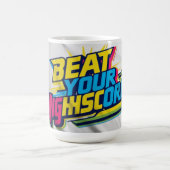 Mug Magique Battez votre score élevé (Centre)