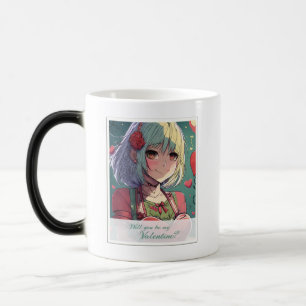 Mug Magique Be My Valentine in Manga Style 33420