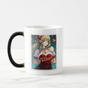 Mug Magique Be My Valentine in Manga Style 33893