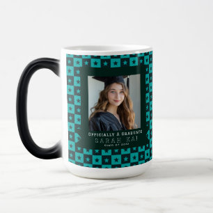 Mug Magique Beau carré imprimé diplômé de l'université