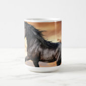 Mug Magique Beau Cheval Noir (Centre)